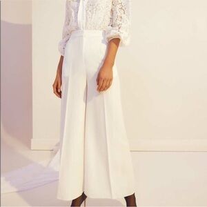 Keepsake the Label White Wide Leg Pants Sample Sale